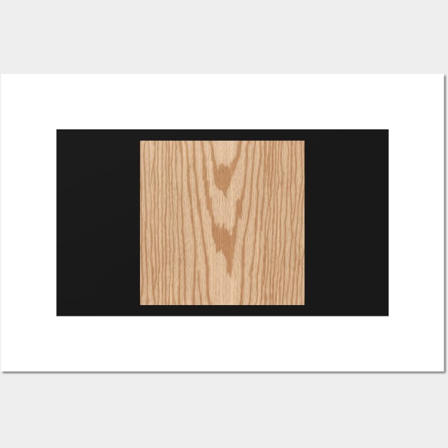 Oat Woodgrain pattern Wall Art by allysci